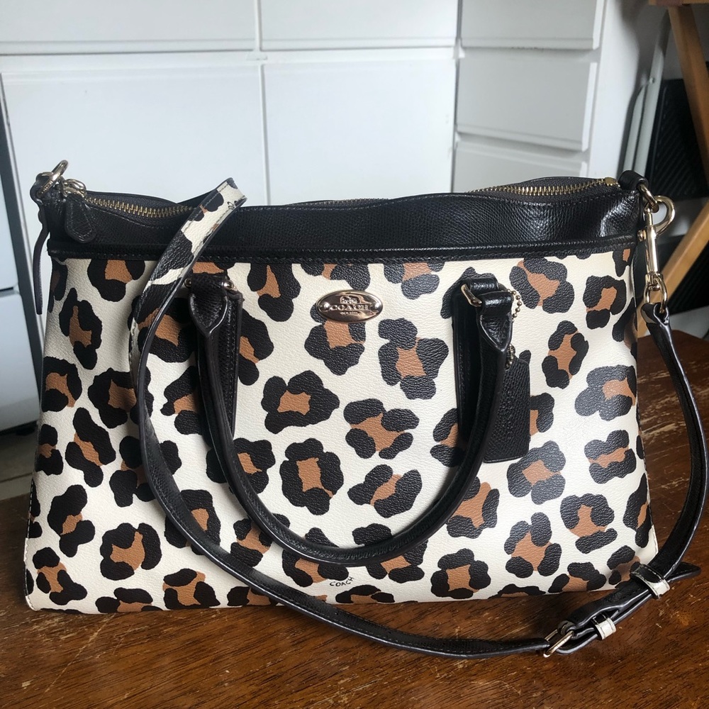 Coach Ocelot Morgan Satchel